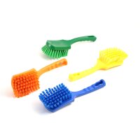 Stielbürste breit mittelhart - grün