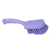 Stielbürste breit mittelhart - violett