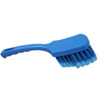 Stielbürste breit weich geschlitzt - blau