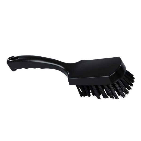 Stielbürste breit hart - schwarz