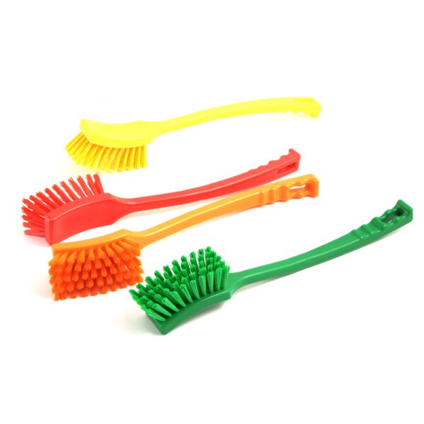 Stielbürste lang mittelhart - blau