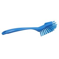 Spülbürste mit Kratzkante - blau