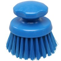 Rundkopfbürste mittelhart - blau