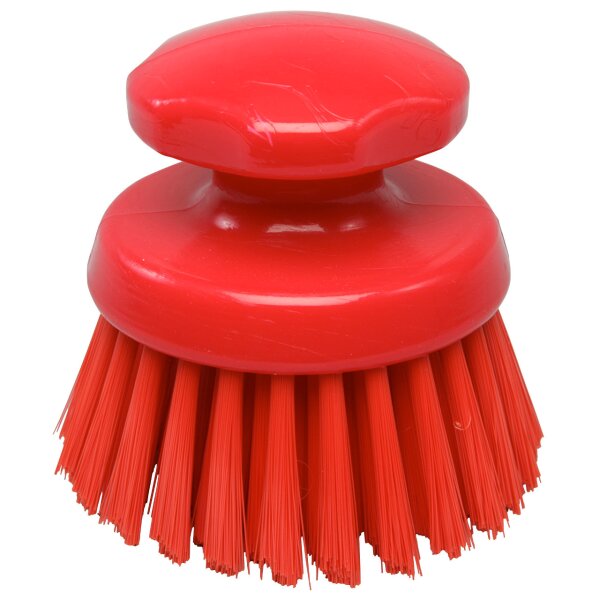 Rundkopfbürste mittelhart - rot