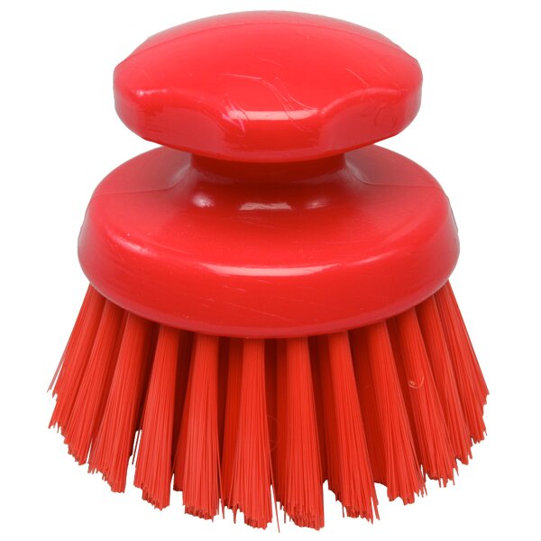 Rundkopfbürste hart - rot