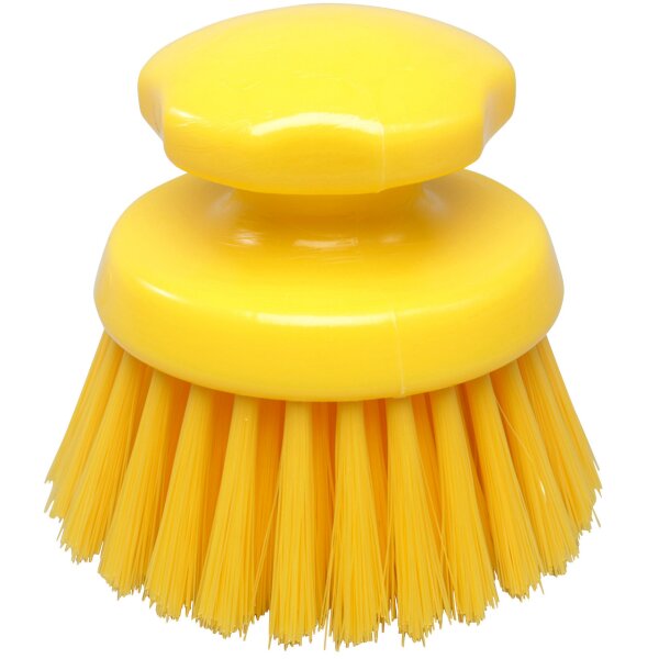 Rundkopfbürste hart - gelb
