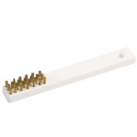 Siegelbackenbürste kurz 15mm - Messing