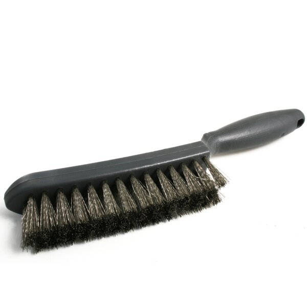 Stielbürste mit Draht 4-rhg. - Edelstahl