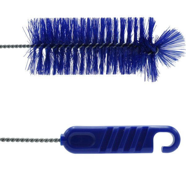 Rohrbürste mit Sonnenkopf - 55 mm - blau
