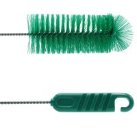 Rohrbürste mit Sonnenkopf - 55 mm - grün
