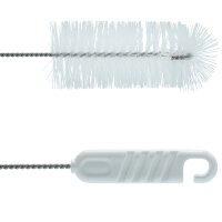 Rohrbürste mit Sonnenkopf - 55 mm - weiß