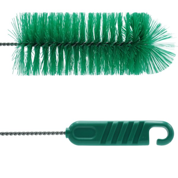 Rohrbürste mit Sonnenkopf - 65 mm - grün