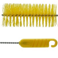 Rohrbürste - 80 mm - gelb