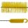 Rohrbürste - 80 mm - gelb