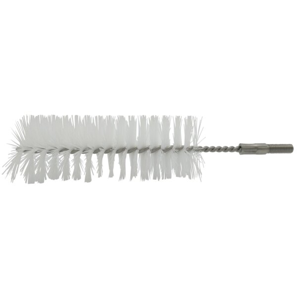Rohrbürste mit Gewinde M6 - 40 mm - weiß