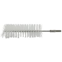 Rohrbürste mit Gewinde M6 - 40 mm - weiß