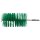 Rohrbürste mit Gewinde M6 - 60 mm - grün