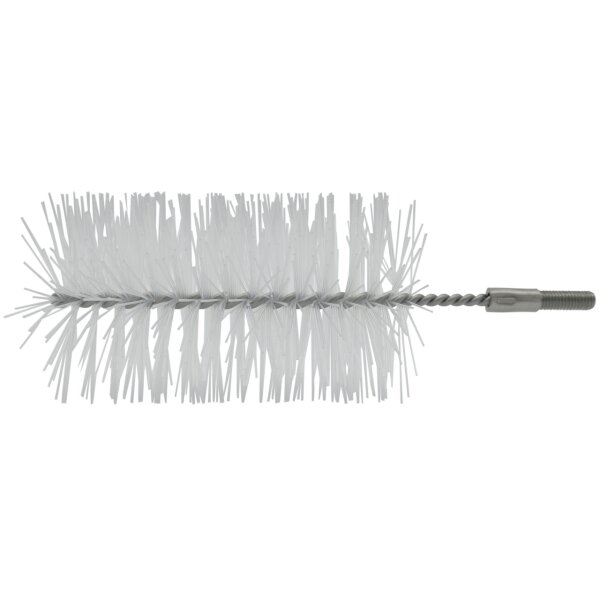 Rohrbürste mit Gewinde M6 - 60 mm - weiß