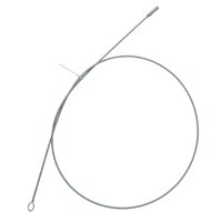 Stiel mit Gewinde M6 - Edelstahl - 3000 mm