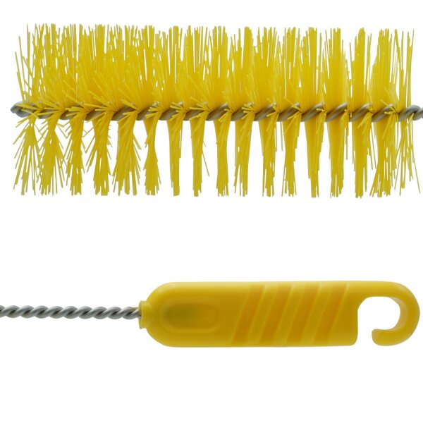 Rohrbürste Large - 850 mm lang - 80 mm - gelb