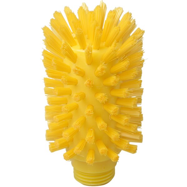 Rohrbürste für Stiele - 80 mm - gelb