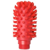 Rohrbürste für Stiele - 63 mm - rot