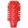 Rohrbürste für Stiele - 63 mm - rot