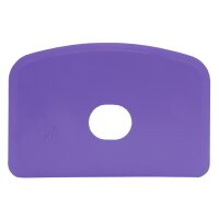 Schlesinger Teigschaber klein mit Loch - violett
