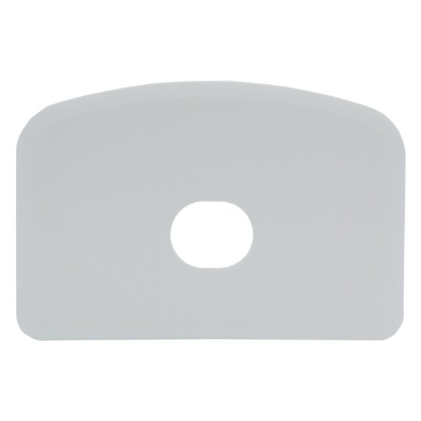 Schlesinger Teigschaber klein mit Loch - weiß