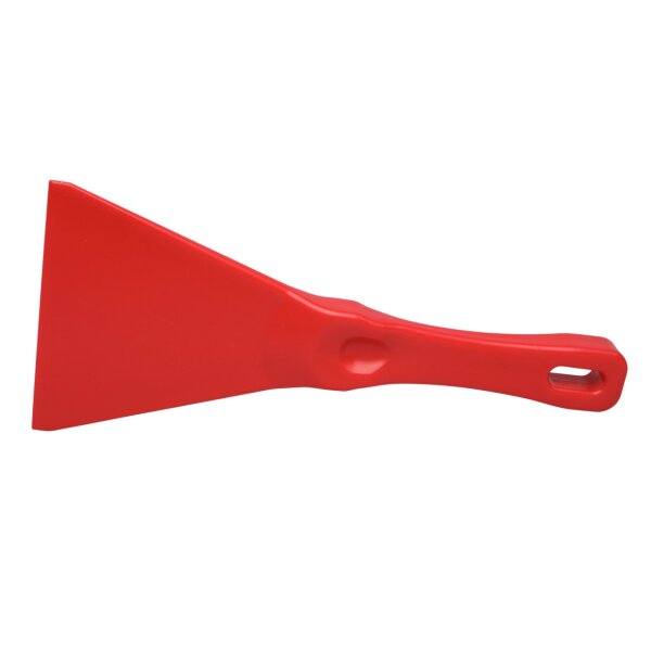 Spachtel - PP mit Hängeloch - 75 mm - rot