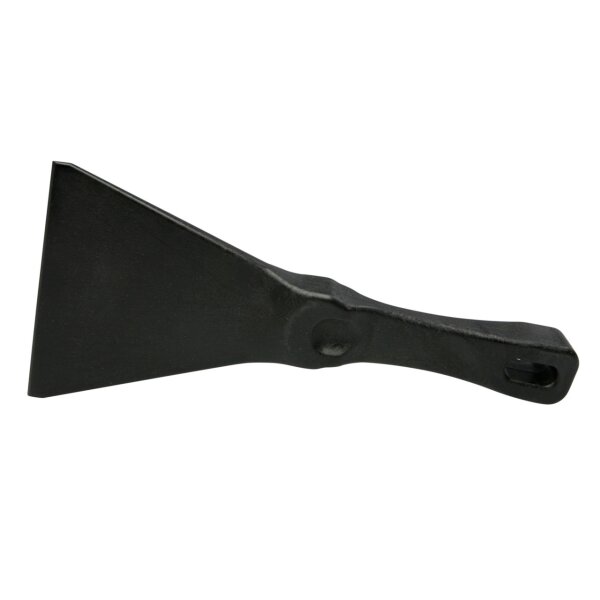 Spachtel - PP mit Hängeloch - 75 mm - schwarz