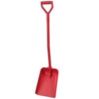 Einteilige Schaufel kurz - 330 x 380 mm - rot