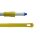 Ergonomischer Glasfaser-Stiel - 1300 mm - gelb