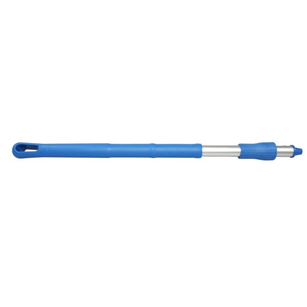 Ergonomischer Alu-Stiel - 650 mm - blau