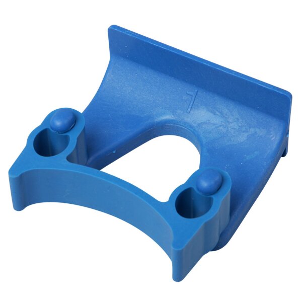 Halterung dia. 22-30 mm - blau