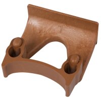 Halterung dia. 22-30 mm - braun