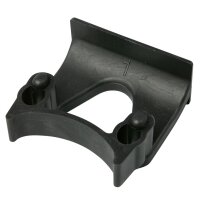 Halterung dia. 22-30 mm - schwarz