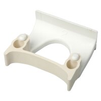 Halterung dia. 30-38mm - weiß