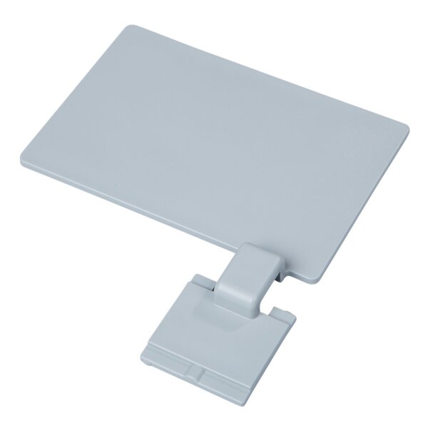 Beschriftungsschild für Wandschiene 110 x 75 mm - grau