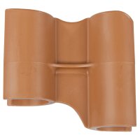 Clip für Kehrbehälter - braun