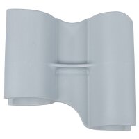 Clip für Kehrbehälter - grau