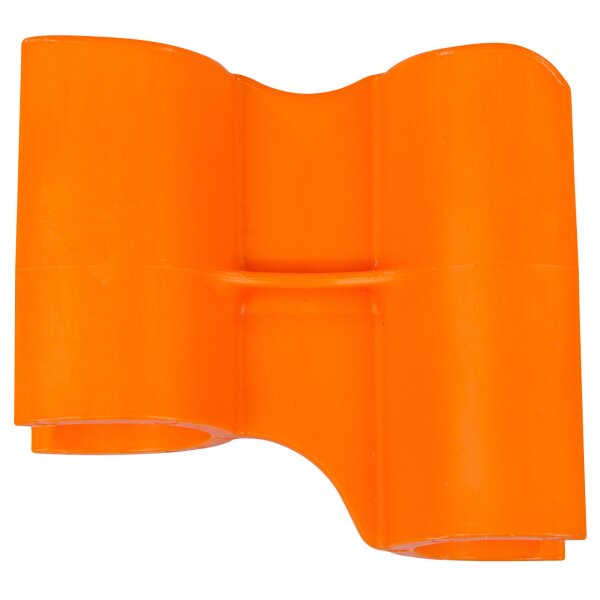 Clip für Kehrbehälter - orange