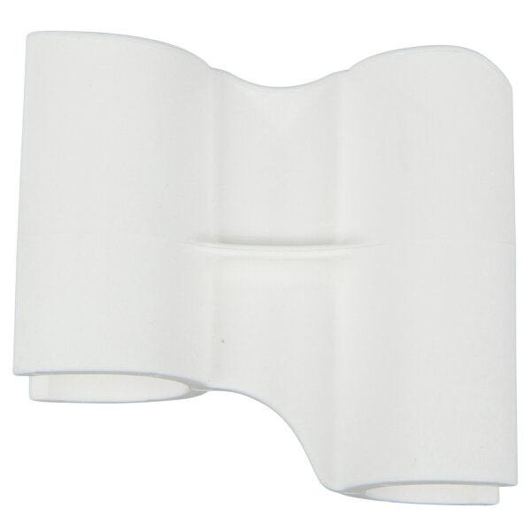 Clip für Kehrbehälter - weiß