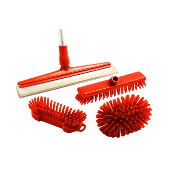 Reinigungsset für Boote Basic - rot